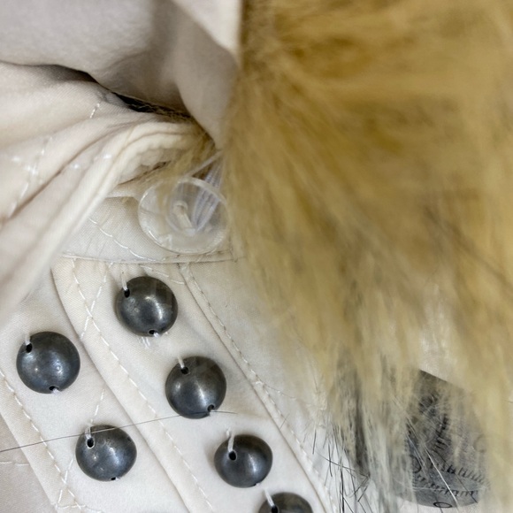 Double D Ranch “Racing Clouds” Studded Jacket in Bone | Size S | NEW - Picture 7 of 13